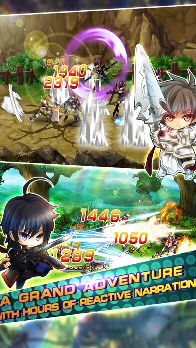 Emulate iPhone app Magic Warriors 2015 : Fighting RPG using MyAndroid