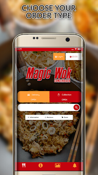 Run android online APK Magic Wok Cowdenbeath from MyAndroid or emulate Magic Wok Cowdenbeath using MyAndroid