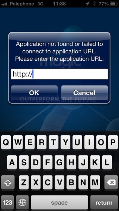 Emulate iPhone app Magic xpa Client 4 using MyAndroid