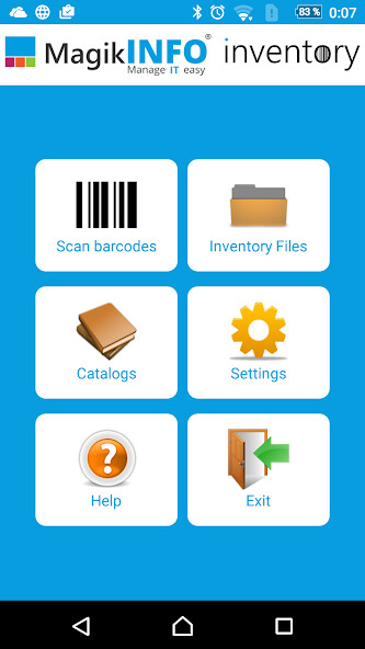 Run android online APK MagikINFO Inventory from MyAndroid or emulate MagikINFO Inventory using MyAndroid