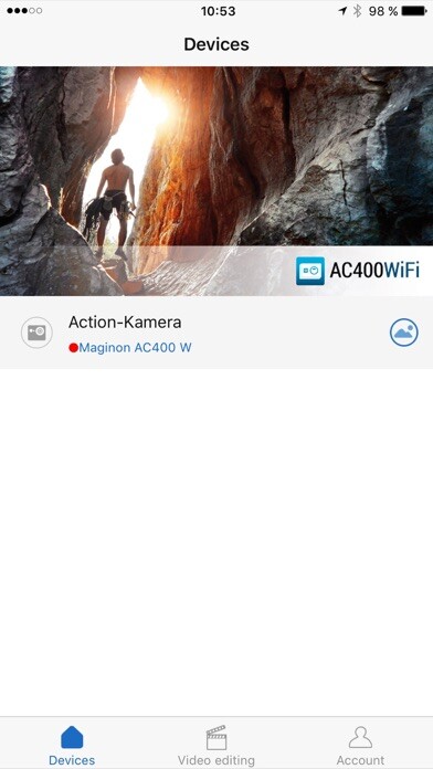 Emulate iPhone app Maginon AC 400 Wifi using MyAndroid Emulate iPhone app Maginon AC 400 Wifi using MyAndroid