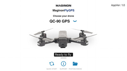 Emulate iPhone app Maginon Fly GPS using MyAndroid