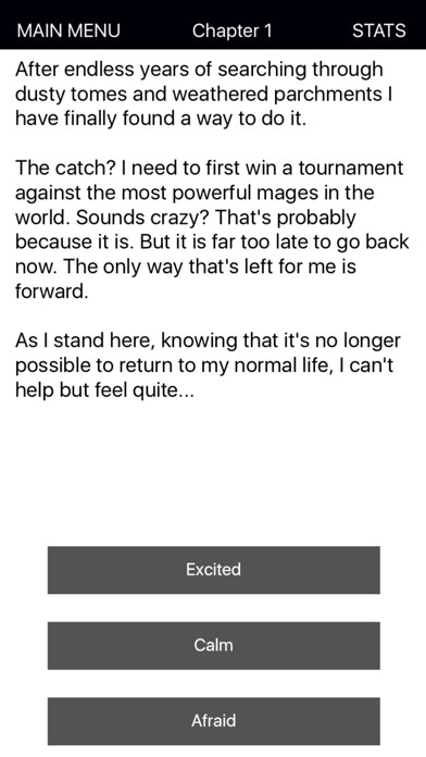 Emulate iPhone app Magium- Text adventure (CYOA) using MyAndroid Emulate iPhone app Magium- Text adventure (CYOA) using MyAndroid