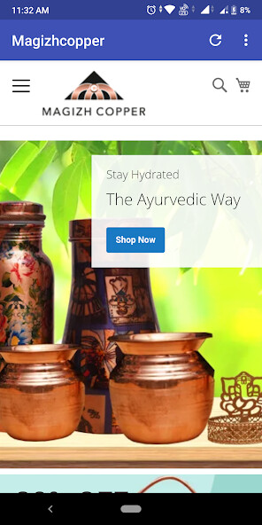 Run android online APK Magizh Copper  Handicrafts from MyAndroid or emulate Magizh Copper  Handicrafts using MyAndroid