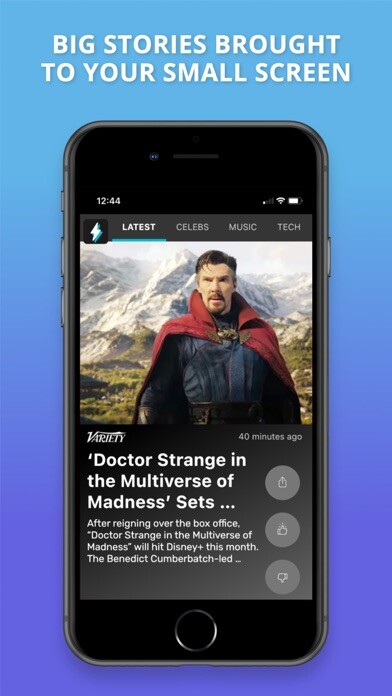 Emulate iPhone app Magnet: Fast Content Discovery using MyAndroid