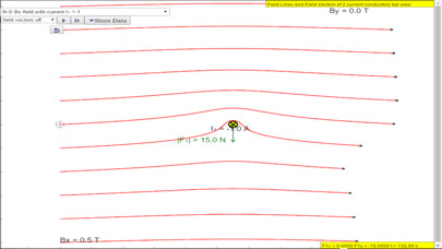 Emulate iPhone app Magnetic Field of Wires Sims using MyAndroid Emulate iPhone app Magnetic Field of Wires Sims using MyAndroid