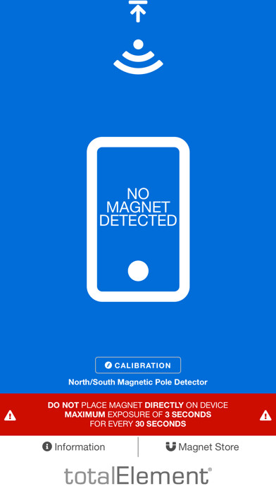 Emulate iPhone app Magnetic N/S Pole Detector using MyAndroid Emulate iPhone app Magnetic N/S Pole Detector using MyAndroid