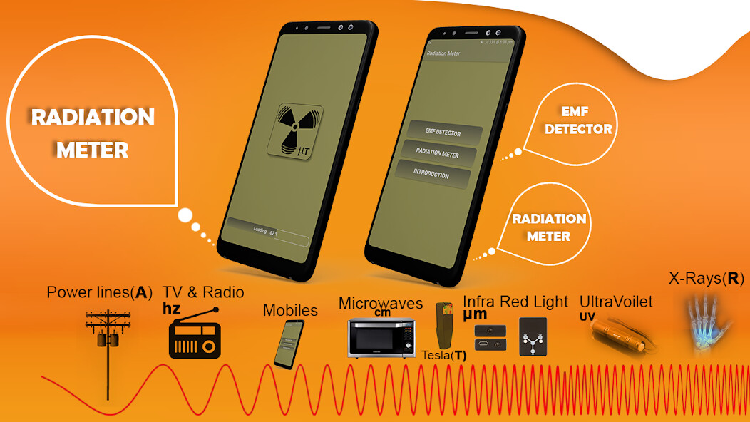 Run android online APK Magnetic Radiation Detector from MyAndroid or emulate Magnetic Radiation Detector using MyAndroid