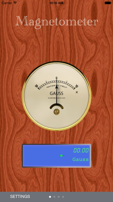 Emulate iPhone app Magnetometer / Gaussmeter using MyAndroid Emulate iPhone app Magnetometer / Gaussmeter using MyAndroid