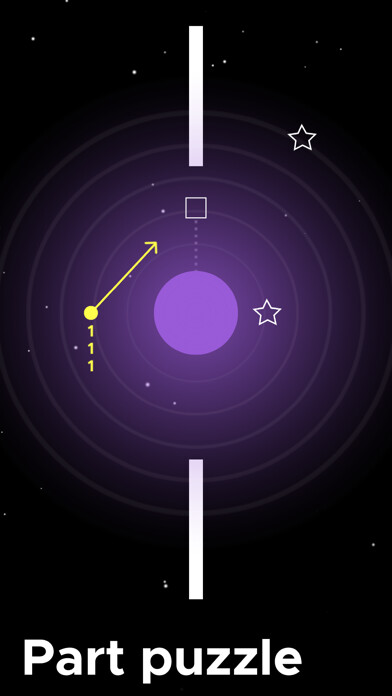 Emulate iPhone app Magnets in Space using MyAndroid