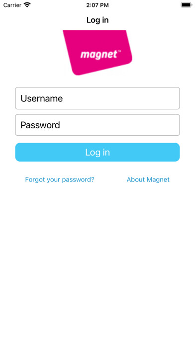 Emulate iPhone app Magnet Ticket Scanner using MyAndroid