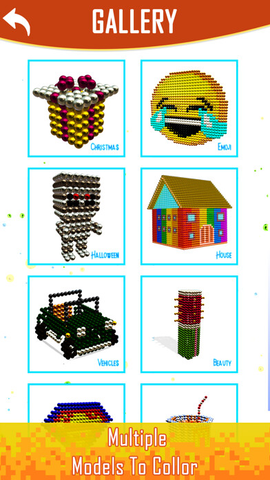 Emulate iPhone app Magnet World - Build by Number using MyAndroid