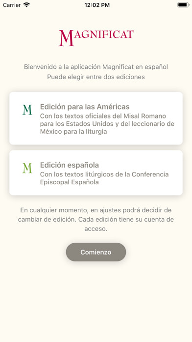 Emulate iPhone app MAGNIFICAT en español using MyAndroid Emulate iPhone app MAGNIFICAT en español using MyAndroid