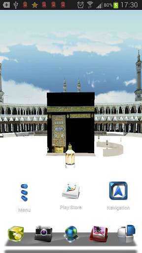 Emulate Android APK Magnificent Kaaba 3D LWP