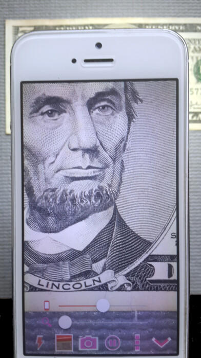 Emulate iPhone app Magnifier Camera using MyAndroid