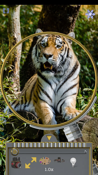 Emulate iPhone app Magnifier (TiAu) LITE using MyAndroid Emulate iPhone app Magnifier (TiAu) LITE using MyAndroid