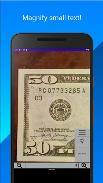 Run android online APK Magnifier Vision+ from MyAndroid or emulate Magnifier Vision+ using MyAndroid