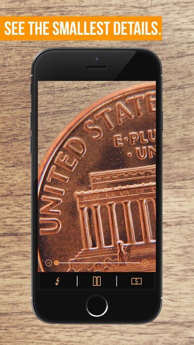 Emulate iPhone app Magnifying Glasses LITE using MyAndroid Emulate iPhone app Magnifying Glasses LITE using MyAndroid