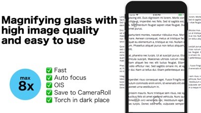 Emulate iPhone app Magnifying Glass - handy loupe using MyAndroid Emulate iPhone app Magnifying Glass - handy loupe using MyAndroid