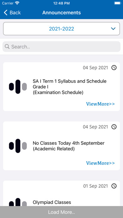 Emulate iPhone app Magnus Global School using MyAndroid Emulate iPhone app Magnus Global School using MyAndroid