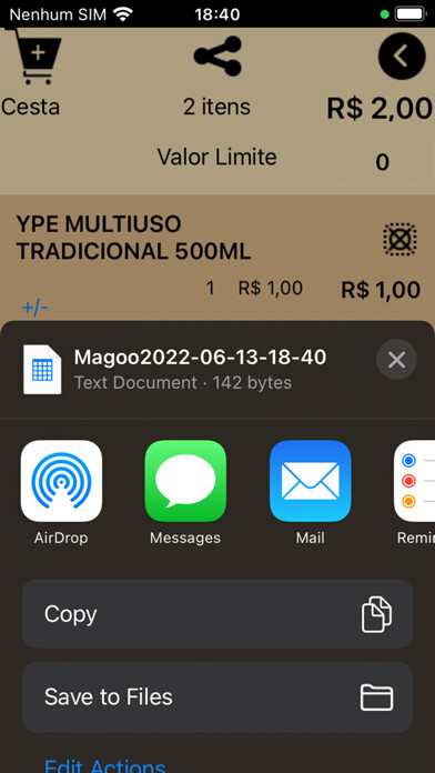 Emulate iPhone app Magoo Bar using MyAndroid