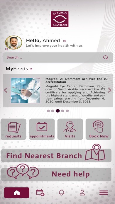 Emulate iPhone app Magrabi Hospitals and Centers using MyAndroid Emulate iPhone app Magrabi Hospitals and Centers using MyAndroid