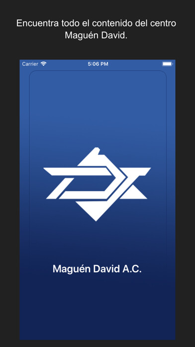 Emulate iPhone app Maguén David A.C. using MyAndroid Emulate iPhone app Maguén David A.C. using MyAndroid