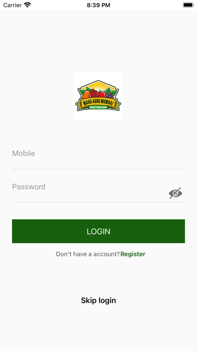 Emulate iPhone app Maha Agro Mumbai using MyAndroid Emulate iPhone app Maha Agro Mumbai using MyAndroid