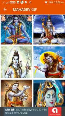 Emulate Android APK Mahadev Gif(Lord Shiva)