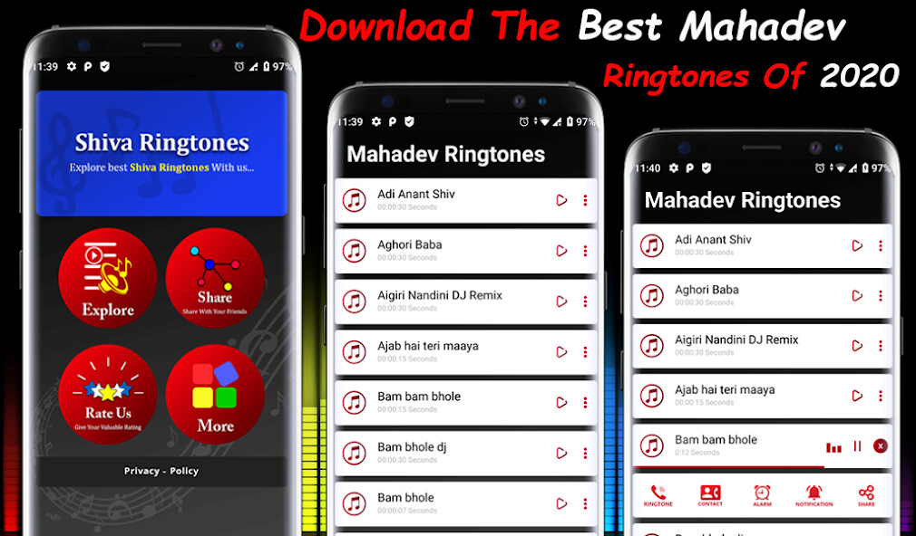 Run android online APK Mahadev Ringtones from MyAndroid or emulate Mahadev Ringtones using MyAndroid