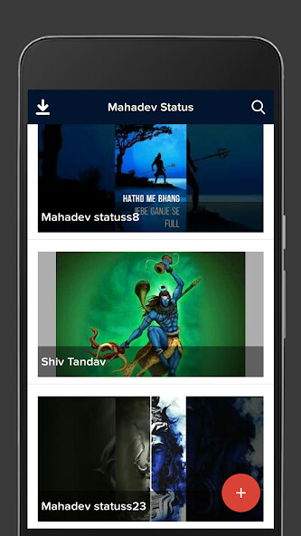 Run android online APK Mahadev Video Status - Lord Shivay Video Status from MyAndroid or emulate Mahadev Video Status - Lord Shivay Video Status using MyAndroid