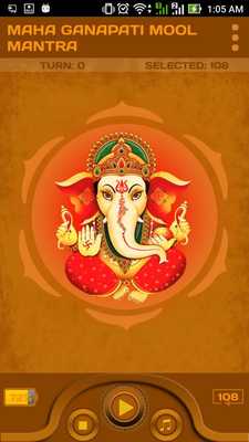 Emulate Android APK Maha Ganapati Mool Mantra