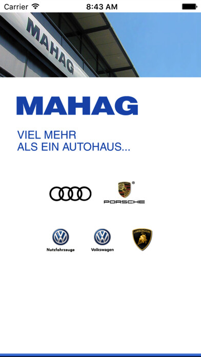 Emulate iPhone app MAHAG München using MyAndroid Emulate iPhone app MAHAG München using MyAndroid
