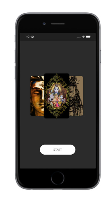 Emulate iPhone app Mahakal Wallpaper using MyAndroid
