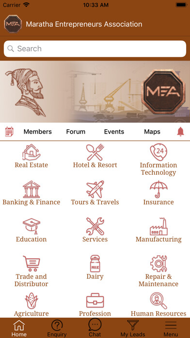 Emulate iPhone app Maha MEA using MyAndroid