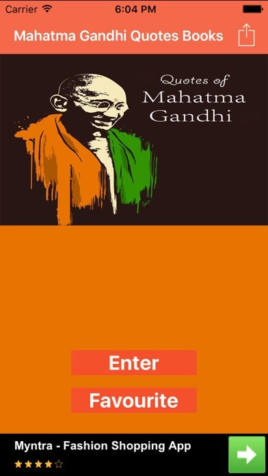 Emulate iPhone app Mahatma Gandhi Best Messages And Quotes Free Books using MyAndroid Emulate iPhone app Mahatma Gandhi Best Messages And Quotes Free Books using MyAndroid