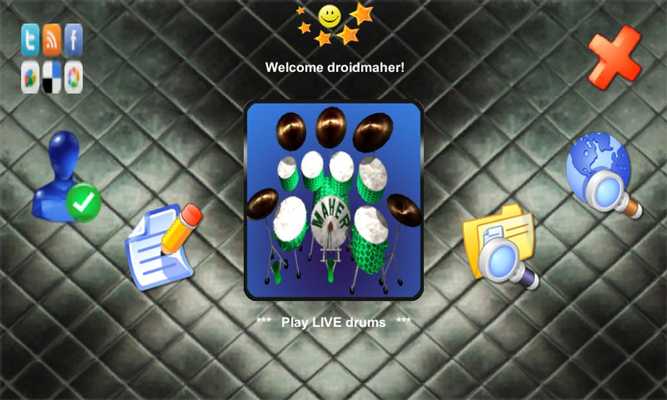 Emulate Android APK Maher Drums Studio