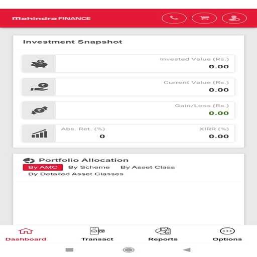 Run android online APK Mahindra Finance Investments from MyAndroid or emulate Mahindra Finance Investments using MyAndroid