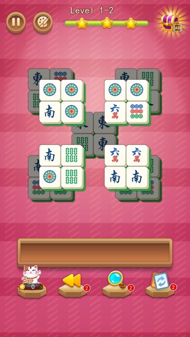Emulate iPhone app Mahjong Charm : Tiles Puzzle using MyAndroid