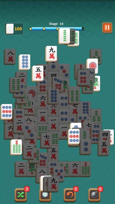 Emulate iPhone app Mahjong Match Puzzle using MyAndroid