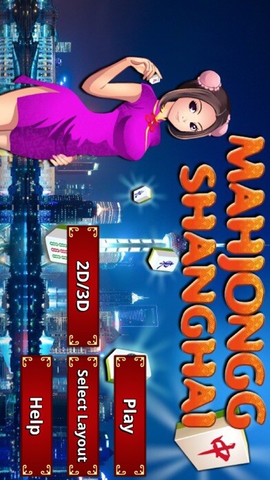 Emulate iPhone app Mahjong Shanghai Solitaire. using MyAndroid