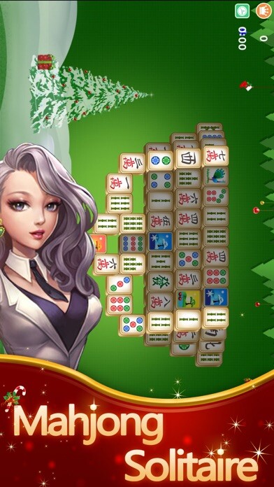 Emulate iPhone app Mahjong Solitaire - Snap Tiles Link Line Up Now App using MyAndroid