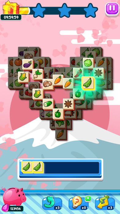 Emulate iPhone app Mahjong Tile Master using MyAndroid