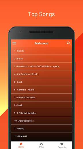 Run android online APK Mahmood Songs 2020 from MyAndroid or emulate Mahmood Songs 2020 using MyAndroid