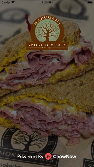 Emulate iPhone app Mahogany Smoked Meats using MyAndroid Emulate iPhone app Mahogany Smoked Meats using MyAndroid