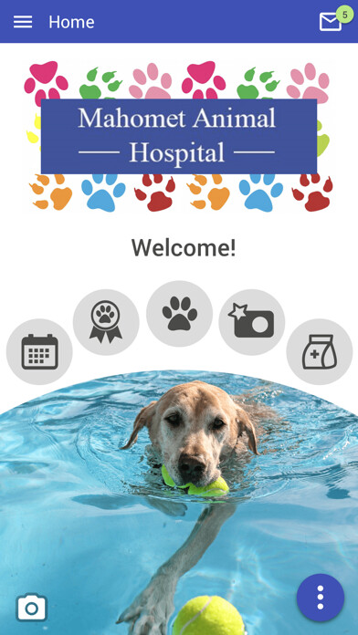 Emulate iPhone app Mahomet Animal Hospital using MyAndroid Emulate iPhone app Mahomet Animal Hospital using MyAndroid