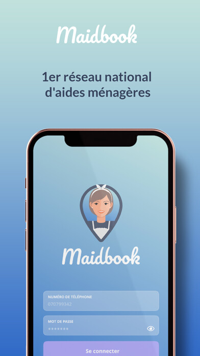 Emulate iPhone app Maidbook Pro using MyAndroid