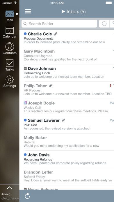 Emulate iPhone app Mail+ for Enterprise using MyAndroid Emulate iPhone app Mail+ for Enterprise using MyAndroid