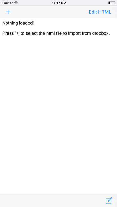 Emulate iPhone app MailMyHtml using MyAndroid