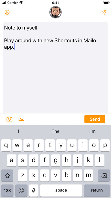Emulate iPhone app Mailo - Mail to Self using MyAndroid Emulate iPhone app Mailo - Mail to Self using MyAndroid